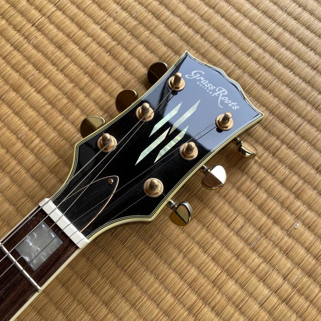 Grass Roots レスポール カスタム ブラック by ESP