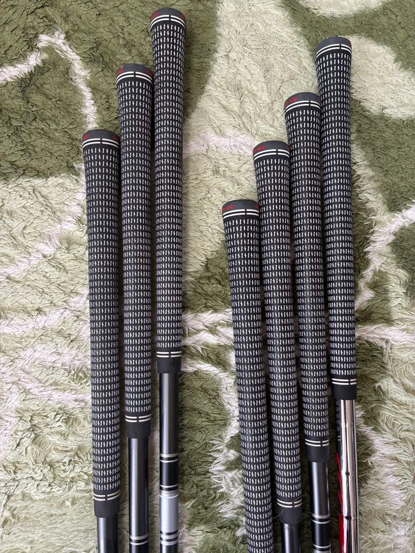 【美品】ブリヂストン 222CB+ 5-P,56° (７本)純正特注シャフト