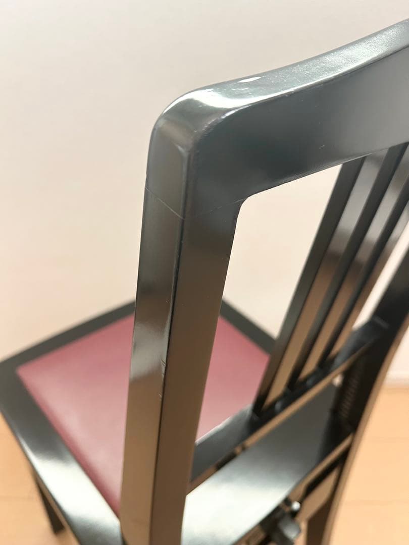 YAMAHA トムソン椅子　黒　アップライトピアノ　グランドピアノ　レトロ