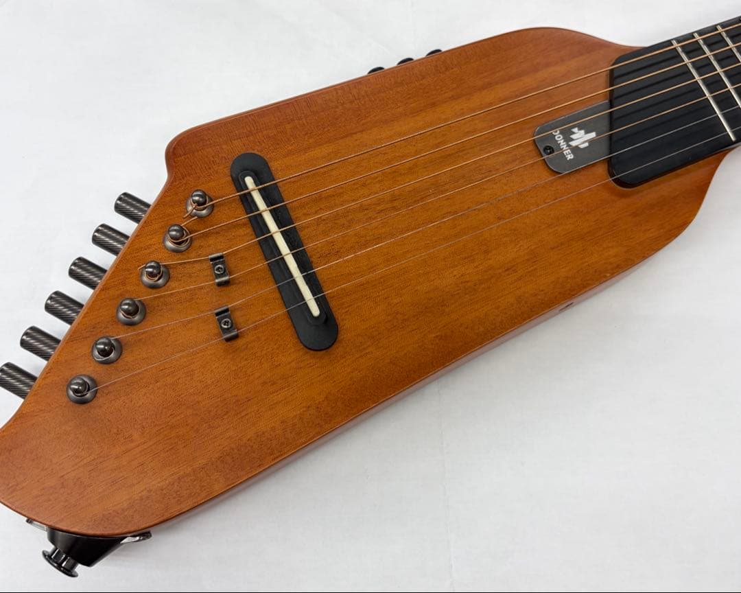 Donner Hush-I サイレントギター トラベル　ヘッドレス