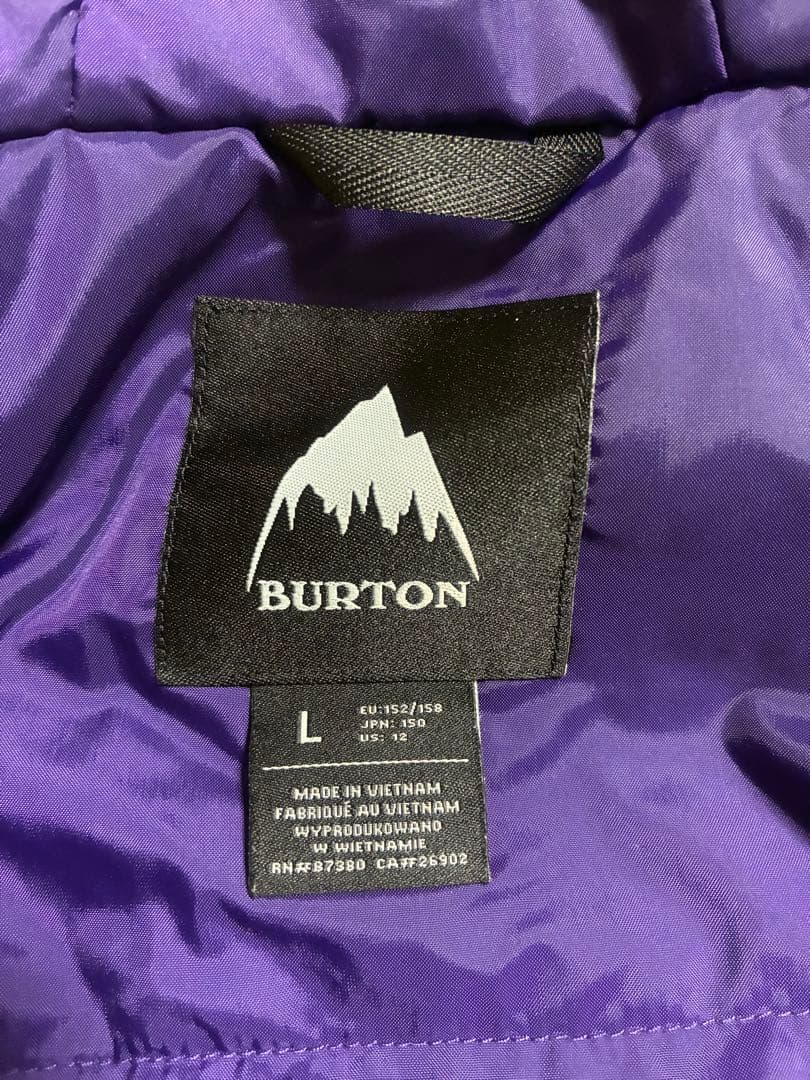 BURTON 子ども用スノーボードウェア