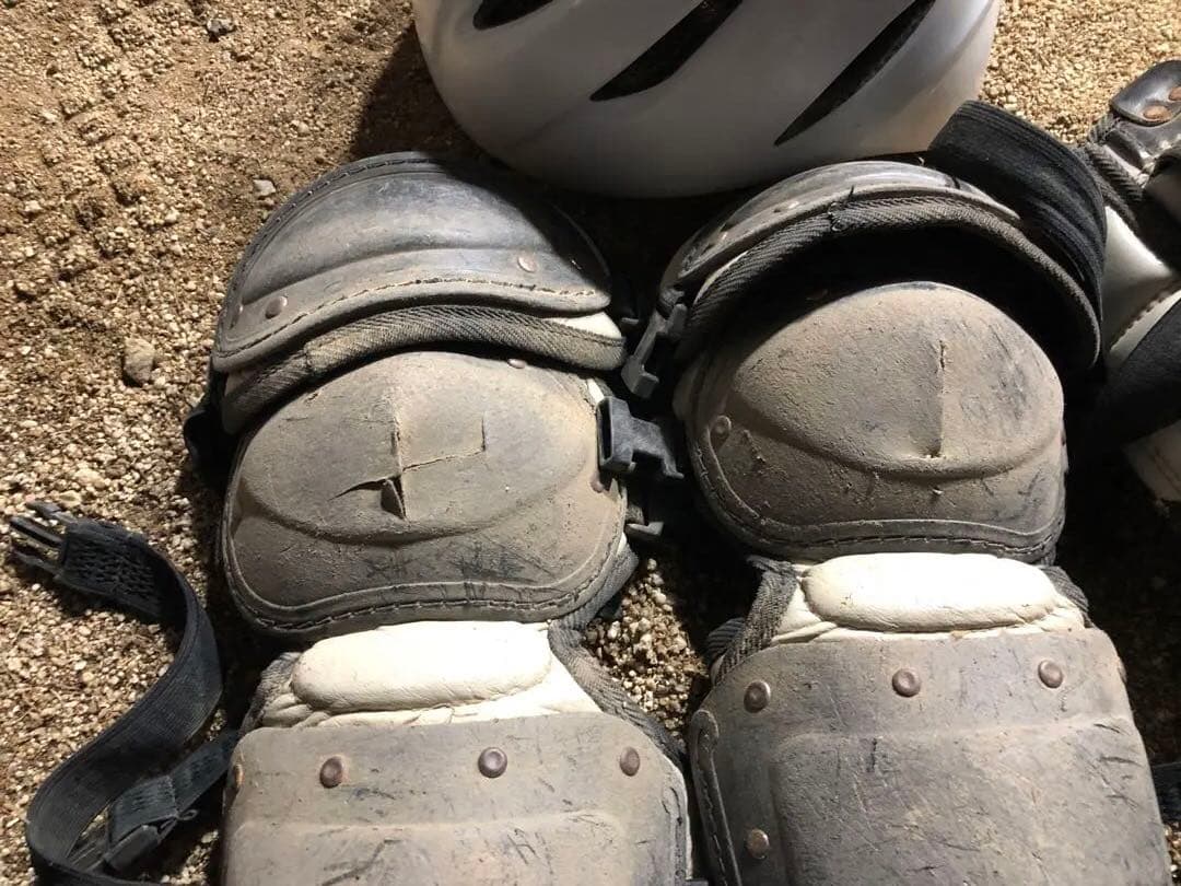 そそそ　ハタケヤマ　少年用キャッチャープロテクター セット