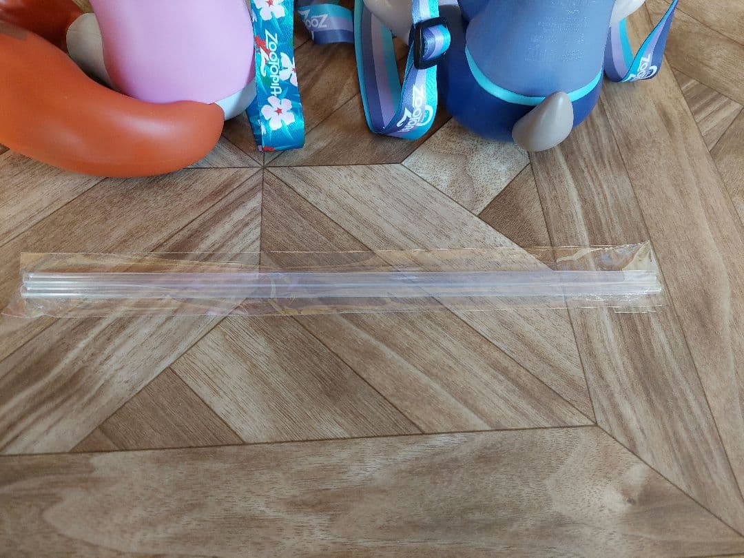 【台湾限定】ズートピア2　ニック　ジュディ　ドリンクホルダー　セット