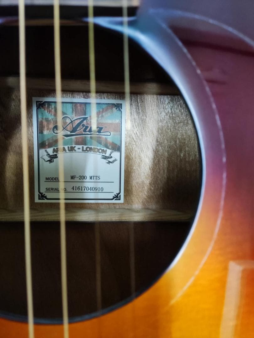 ARIA / MF-200 Tobacco Sunburst Matt アコギ