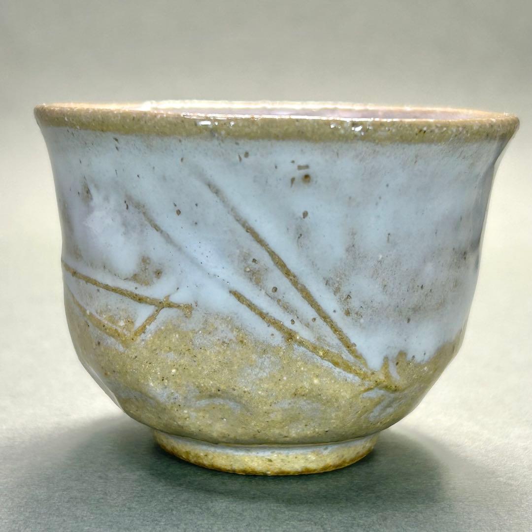 汲み出し茶碗　五客　『大樋長　大樋長楽窯』　大樋長左衛門　お茶道具　共箱　工芸品