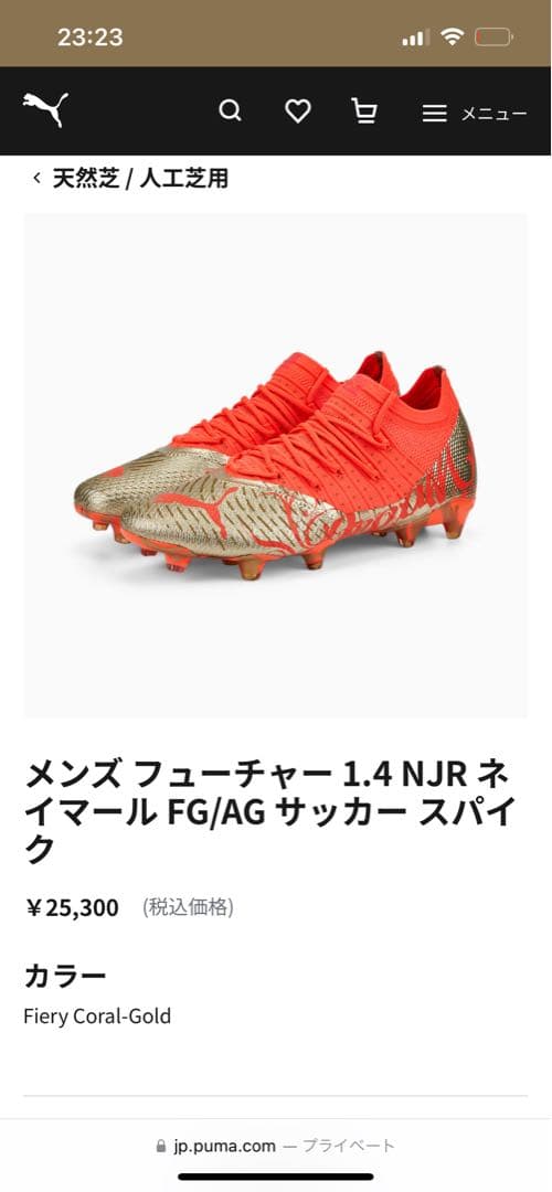 PUMA フューチャーZ 1.4 NJR FG/AG