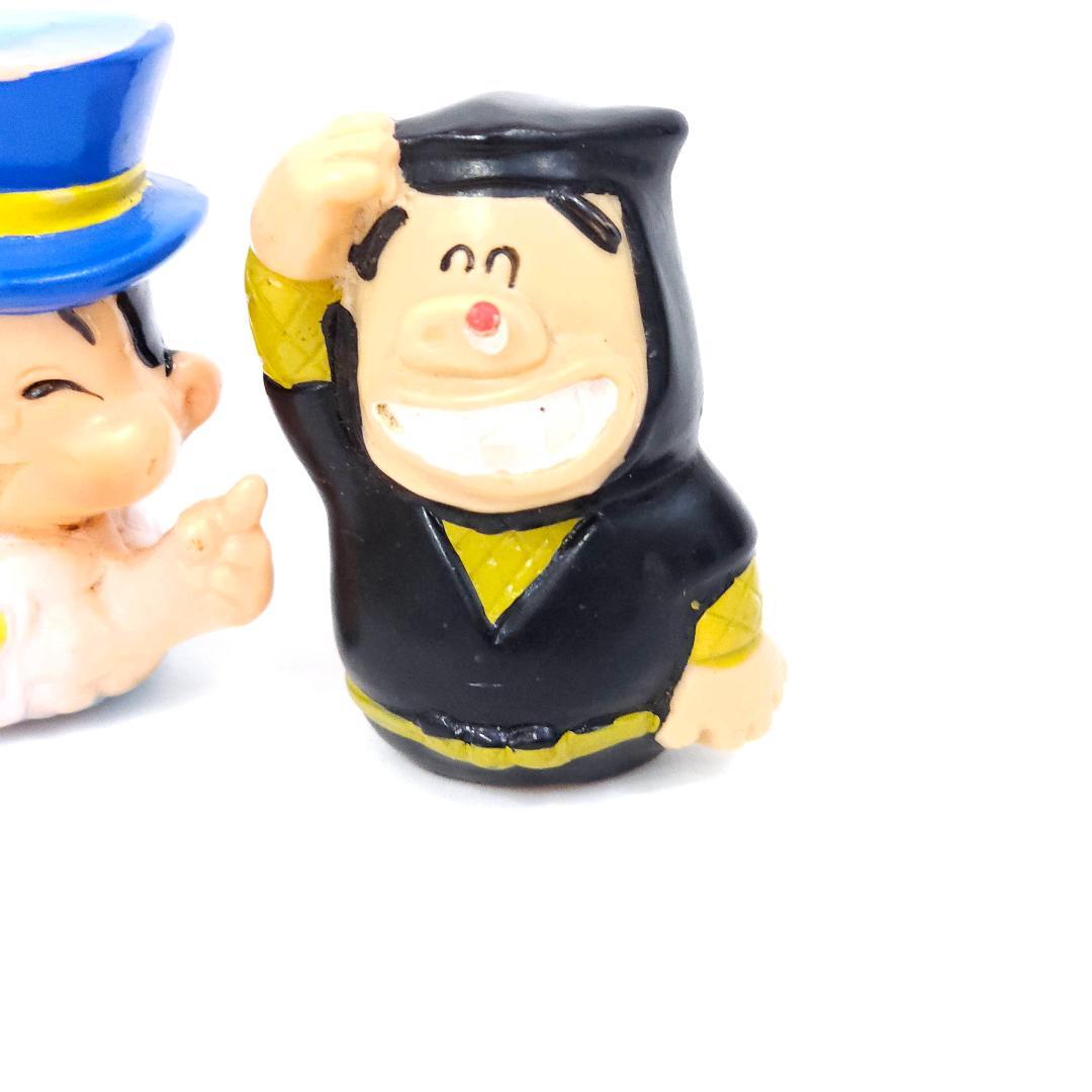 激レア 非売品 かみなり坊や ピッカリ・ビー ソフビ指人形 1970年代 雪印