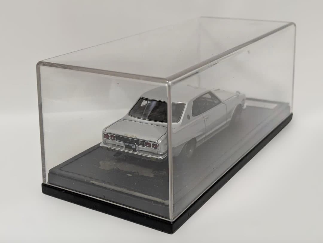 イグニッション モデル 1/43 スカイライン 2000GT-X KGC10 銀