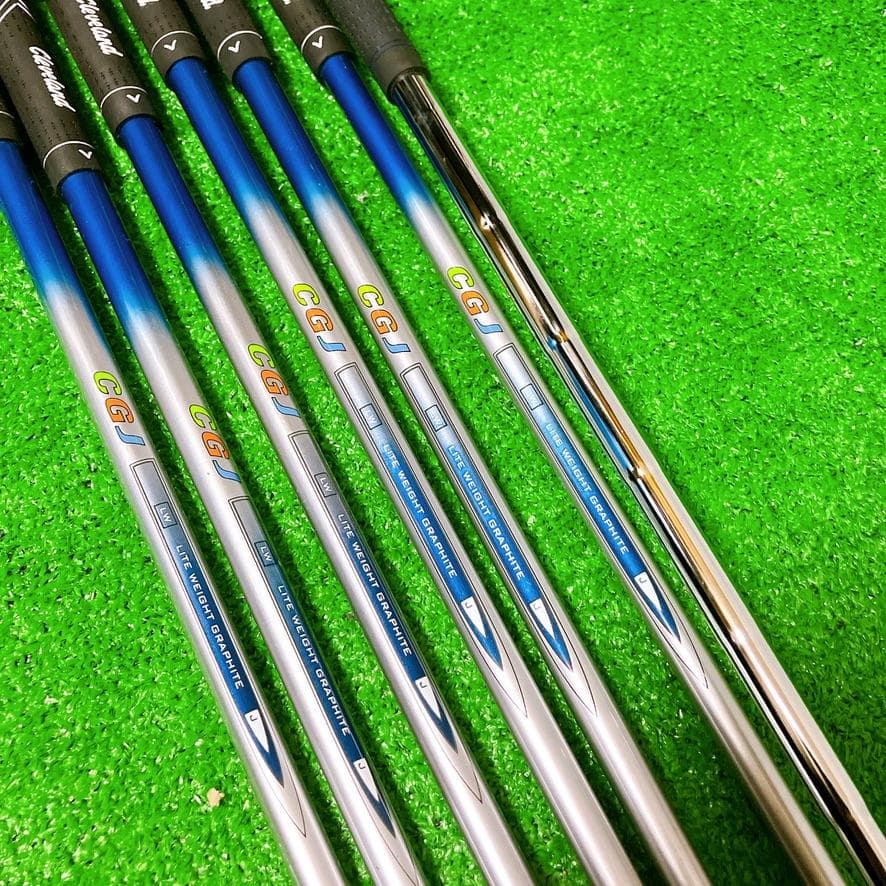 【極美品】Cleveland CGJ ジュニア ゴルフクラブ7本セット 高学年