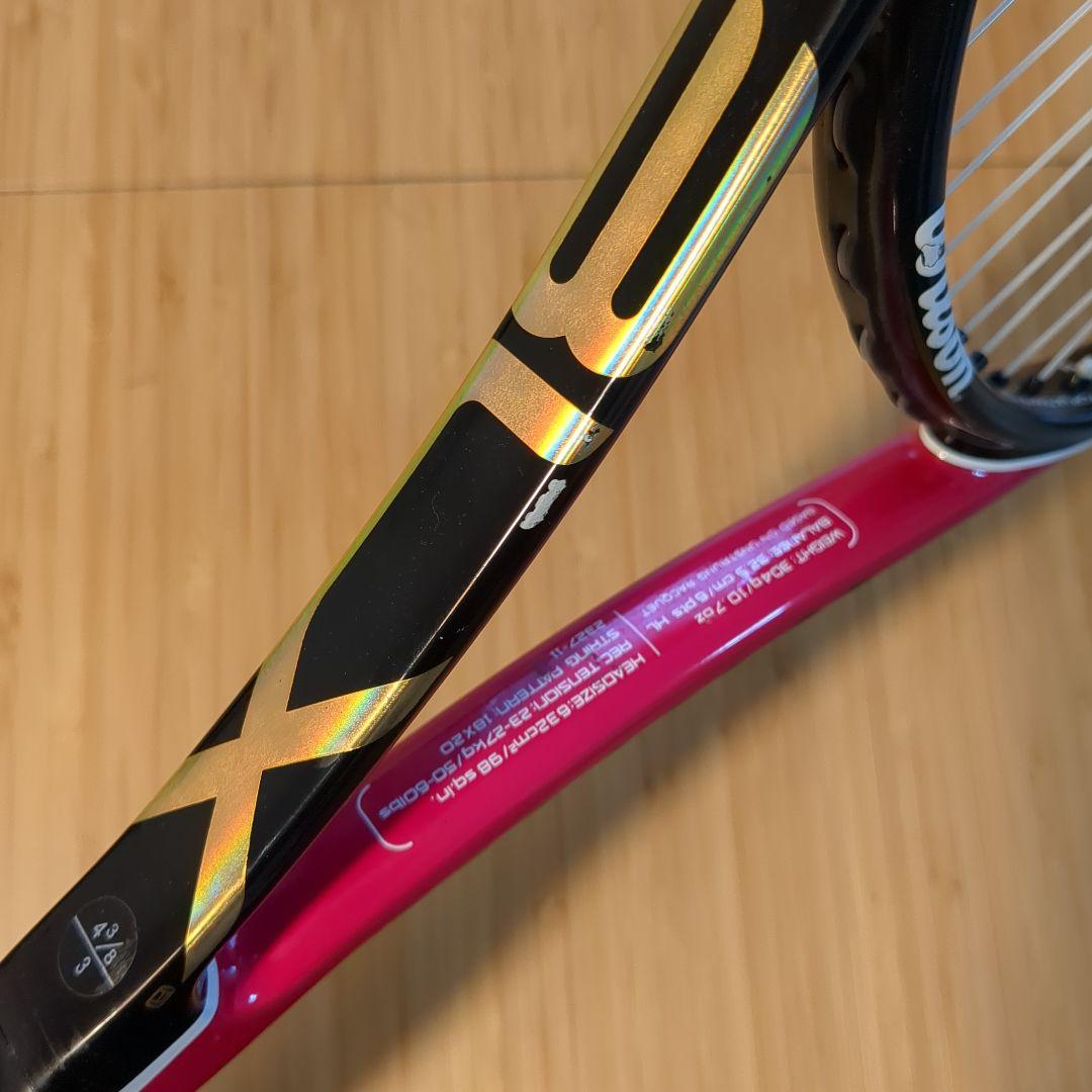 Wilson BLX Blade 98 G3 18x20ブラック✕ピンク