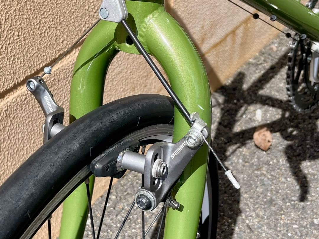 メル28981様　ARKS501 クロモリ ホリゾンタル ミニベロ