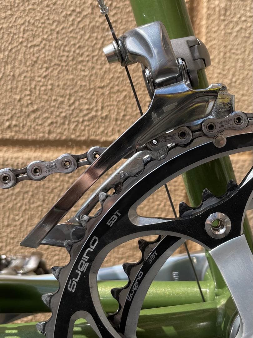 メル28981様　ARKS501 クロモリ ホリゾンタル ミニベロ