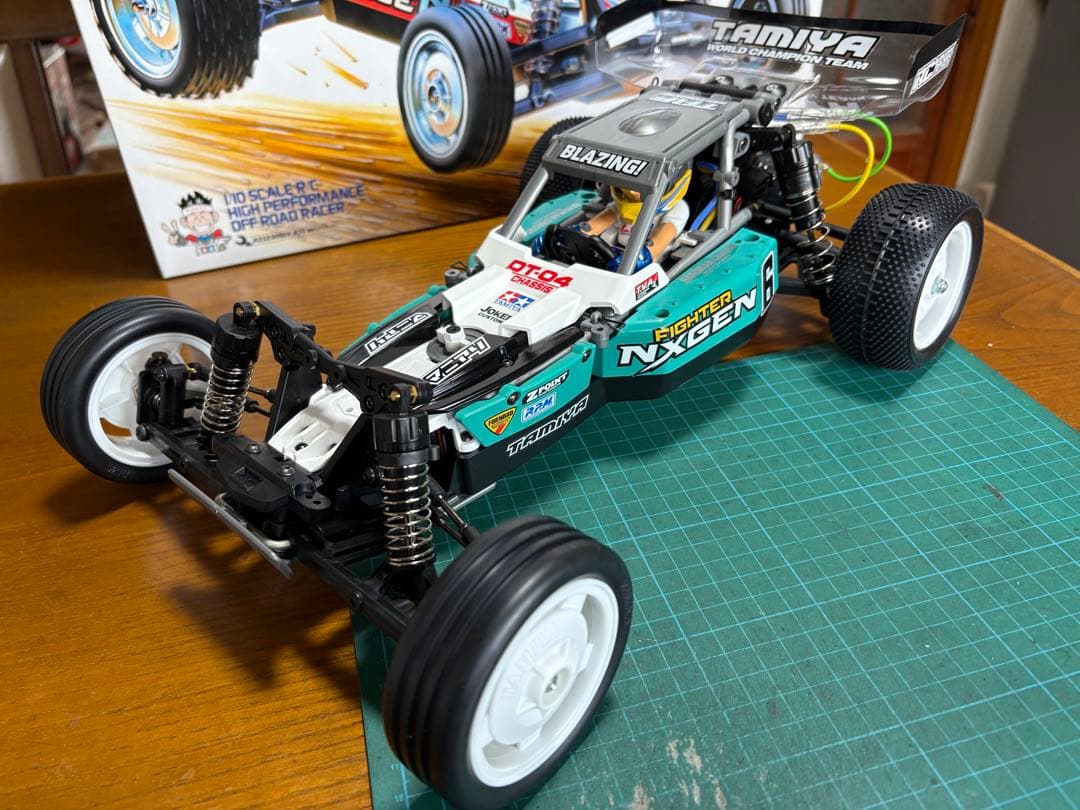 [美品] タミヤ 1/10 RC 2WDバギー ファイター ネクスジェン 完成品