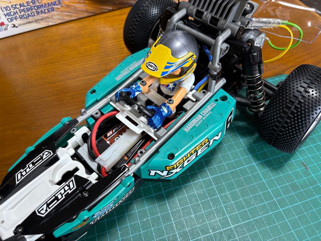 [美品] タミヤ 1/10 RC 2WDバギー ファイター ネクスジェン 完成品