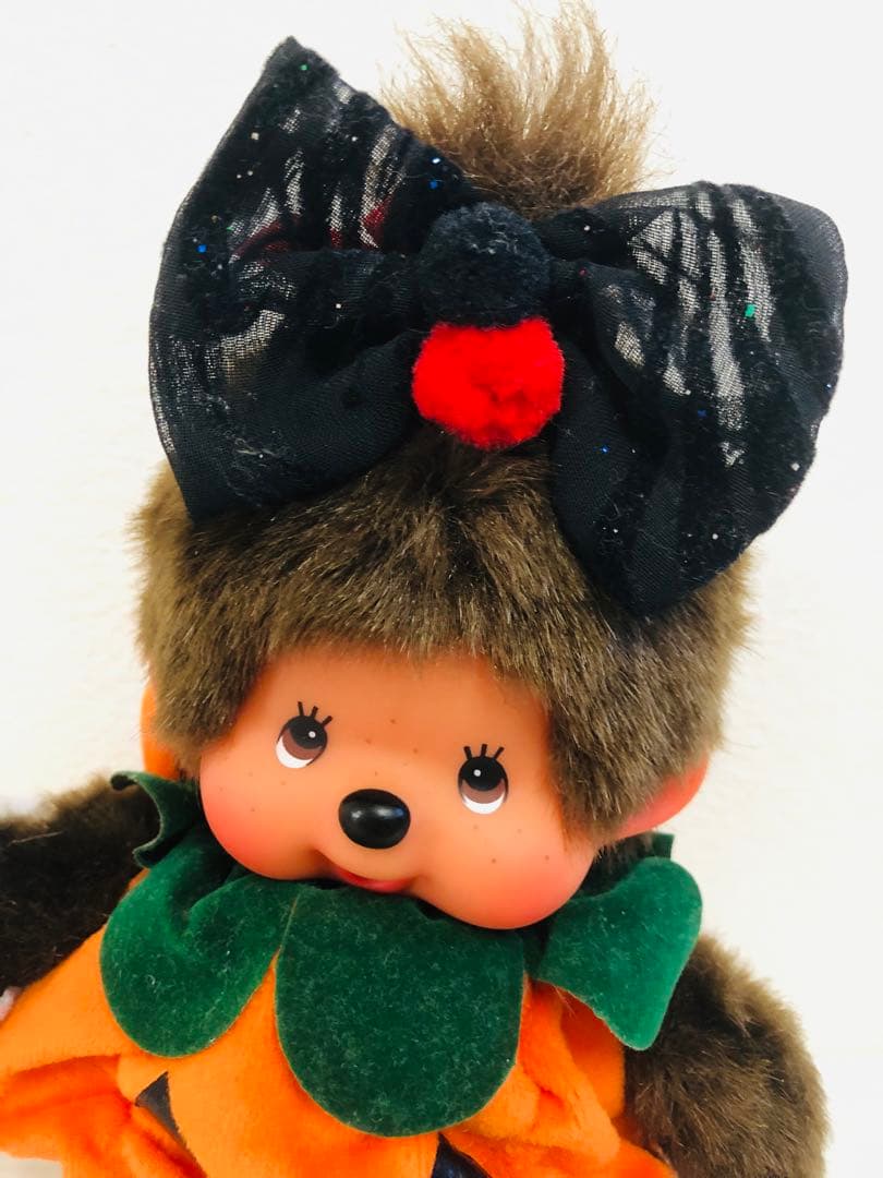 ハロウィンモンチッチ 女の子かぼちゃコスチューム　お化けパペット　Sサイズ