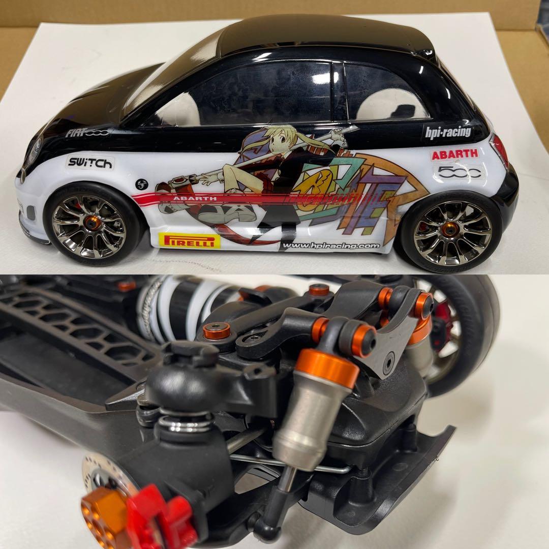 ホビーラジコン hpi-racing swich Abarth 500 FF