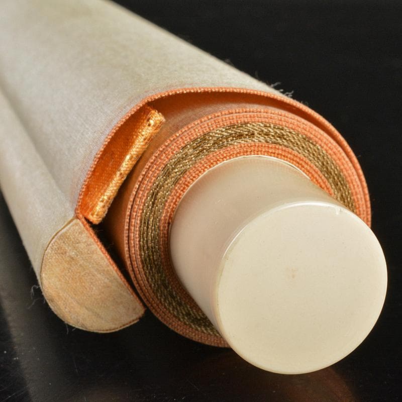 掛軸　千利休筆　妙　工芸印刷　講談社発行　定価58000円　共箱　NR7204B