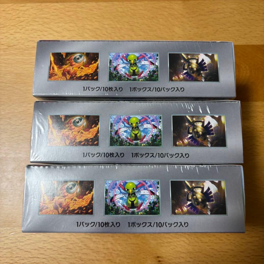 ポケモンカード　テラスタルフェスex　シュリンク付き　3box