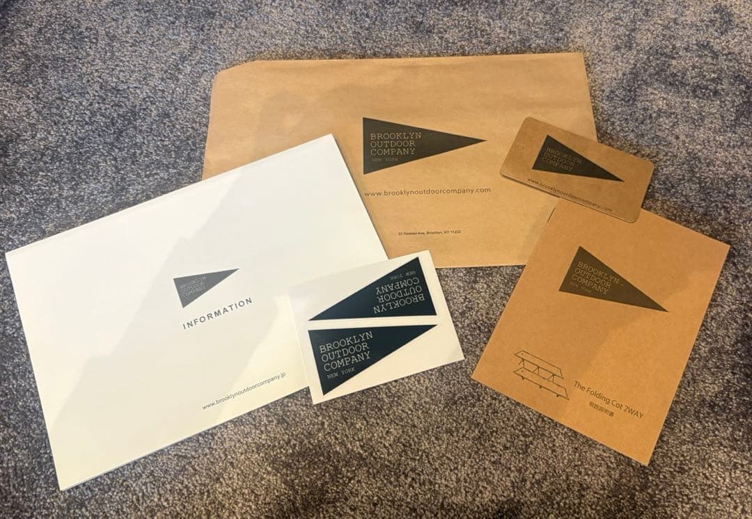 アウトドア寝具 BROOKLYN OUTDOOR COMPANY / Cot (Khaki)