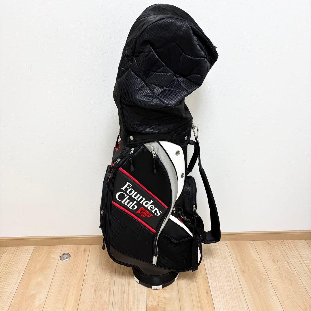 founders clubメンズゴルフクラブ 13本セット　キャディバッグ