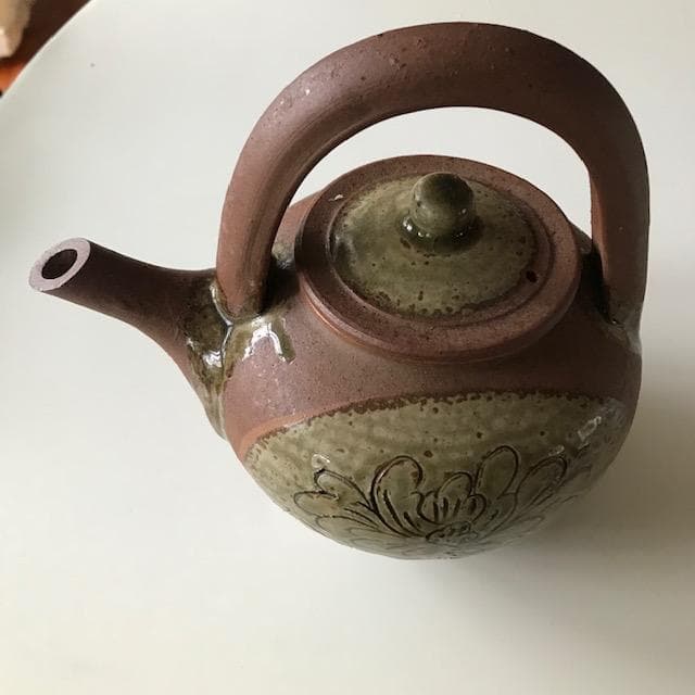 壺屋焼き　上江洲茂生　土瓶