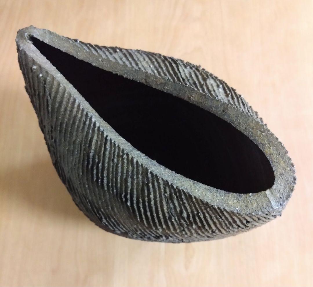 備前花器　備前焼花入　花器　備前焼