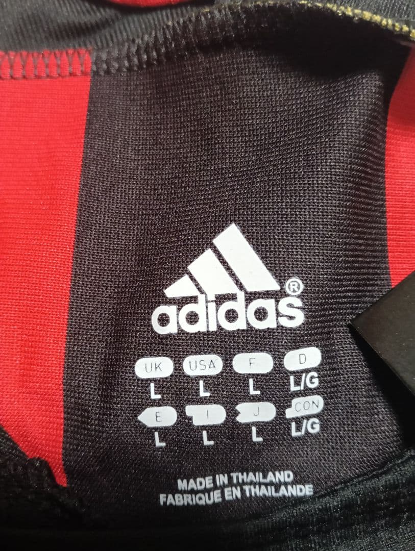 ACミラン adidas ユニフォーム Lサイズ #3 パオロ・マルディーニ