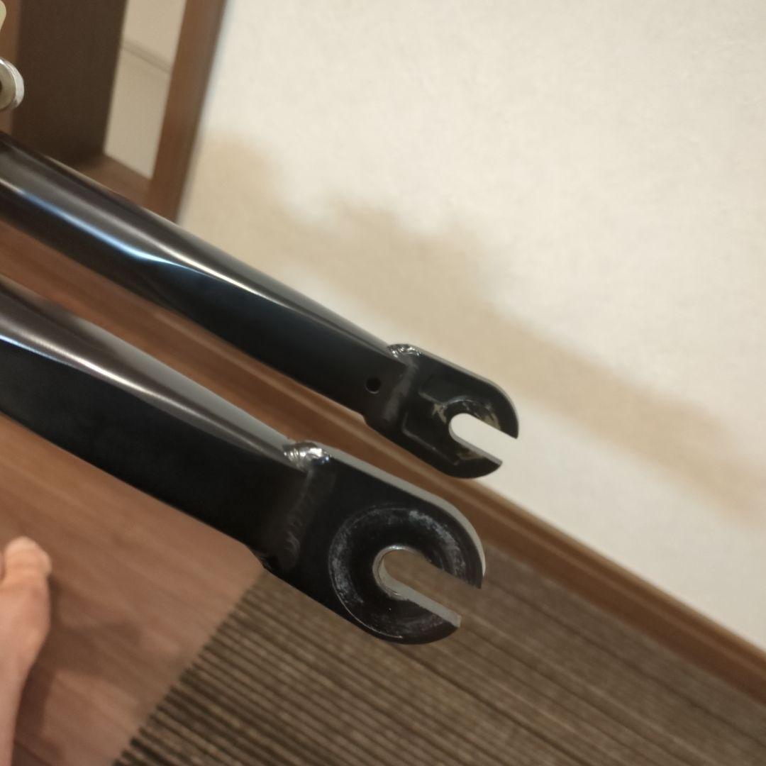 NOUS BMXフォーク ブラック Uブレーキ付き