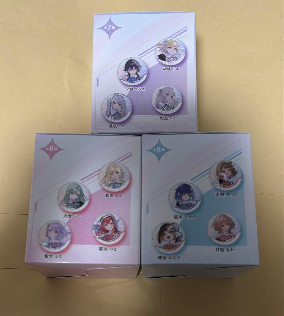 ぶいすぽっ！ SHOWDOWN ランダム缶バッジ 全種セット