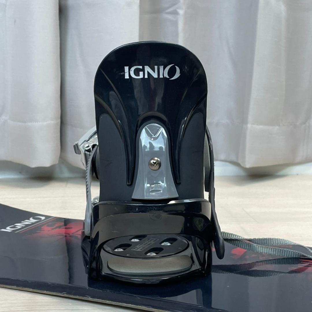 IGNIO スノーボード　ビンディングセット 128㎝ キッズ用