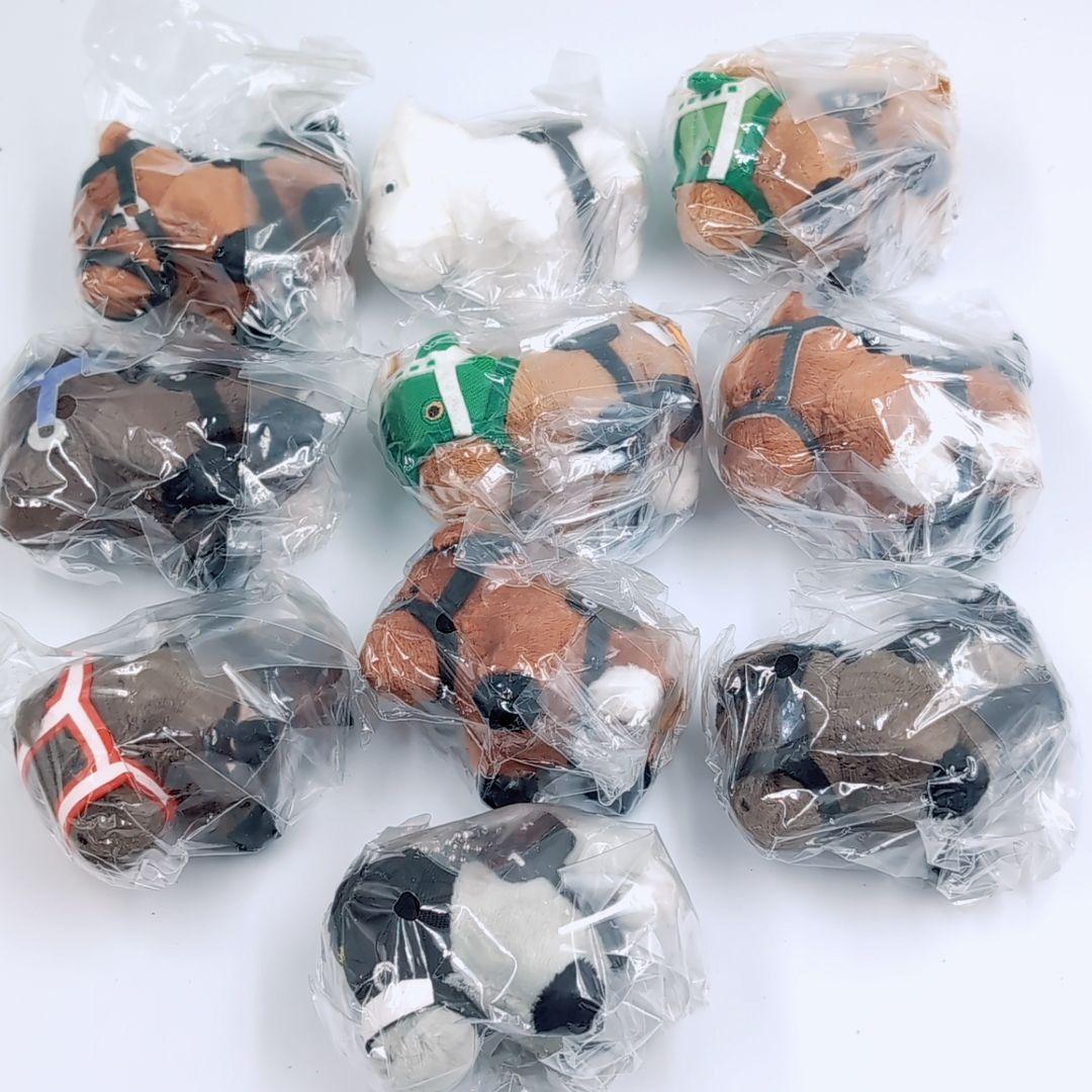 未開封品 10個まとめ　サラブレッドコレクション　ぷちぬいぐるみ　カプセルトイ