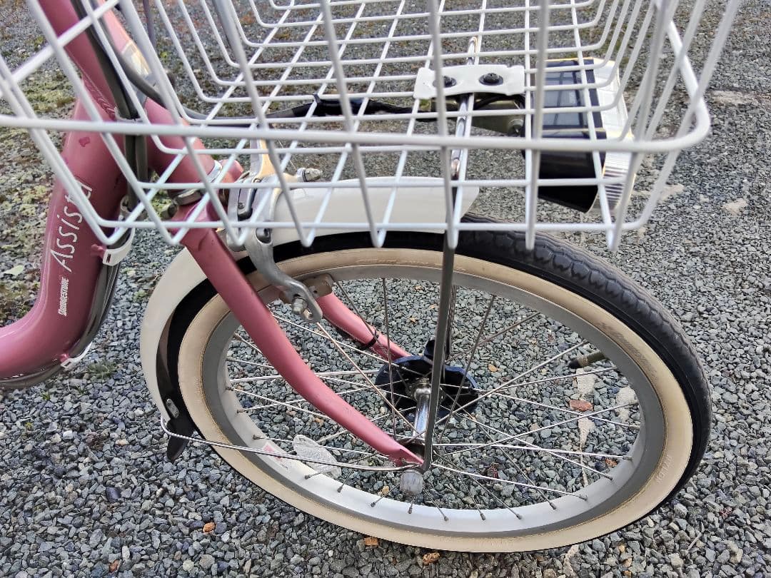 ①電動アシスト自転車●ブリジストンアシスタ•ミニ