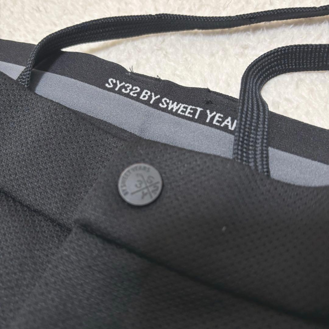 SY32 ゴルフ カーゴパンツ ［ドライメッシュスエット素材］ ブラックL