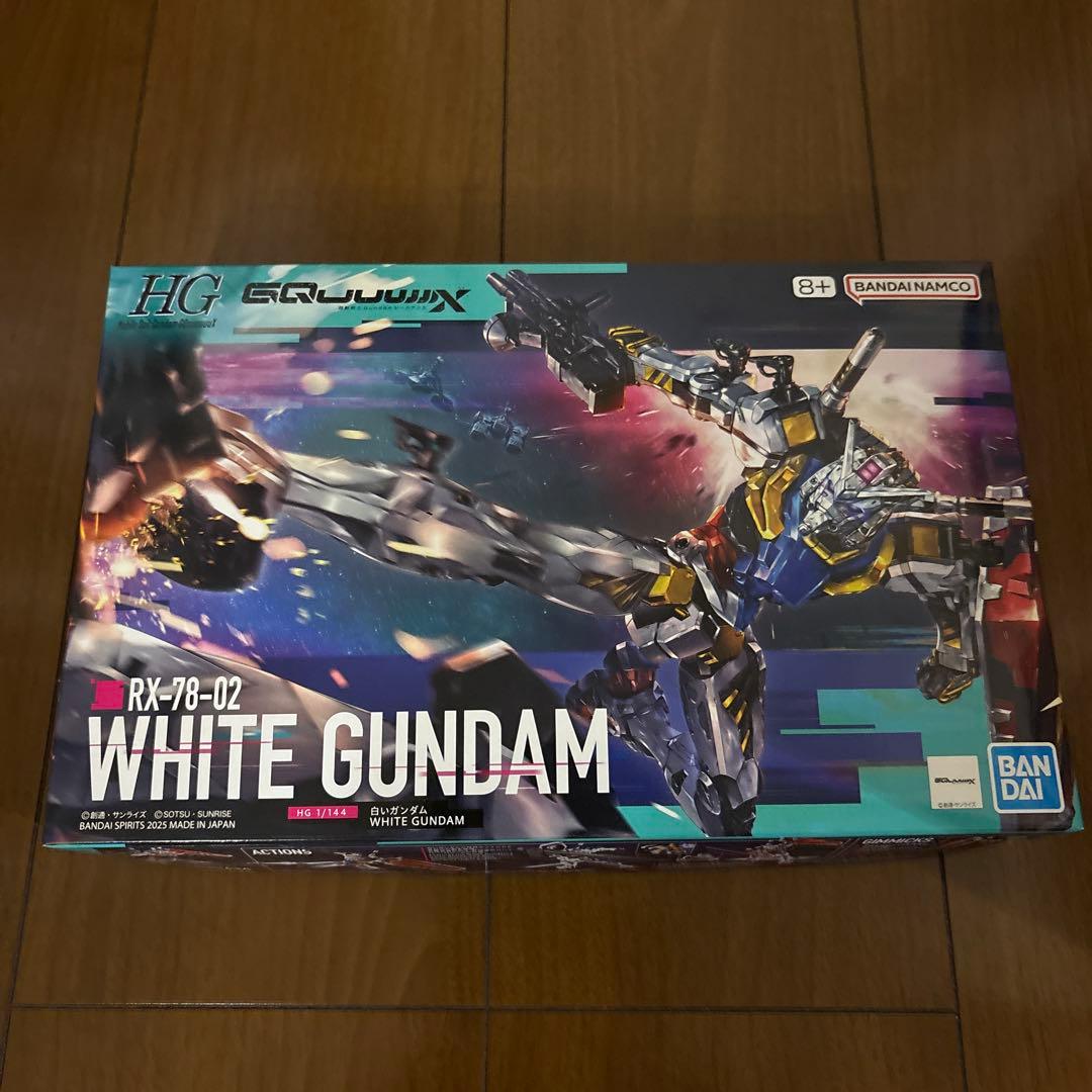 HG白いガンダム / HG ザク(GQ) / HG シャアザク(GQ)3点セット