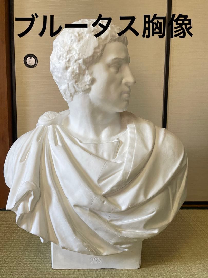 石膏像ブルータス（胸像）
