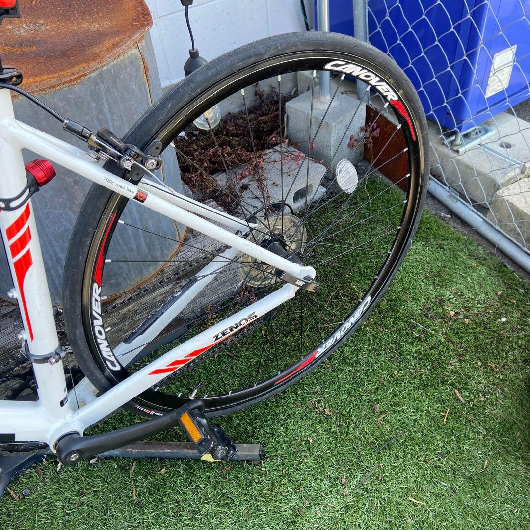 CANOVER ZENOS ⭐️700C ロードバイク　ホワイト　【3611】