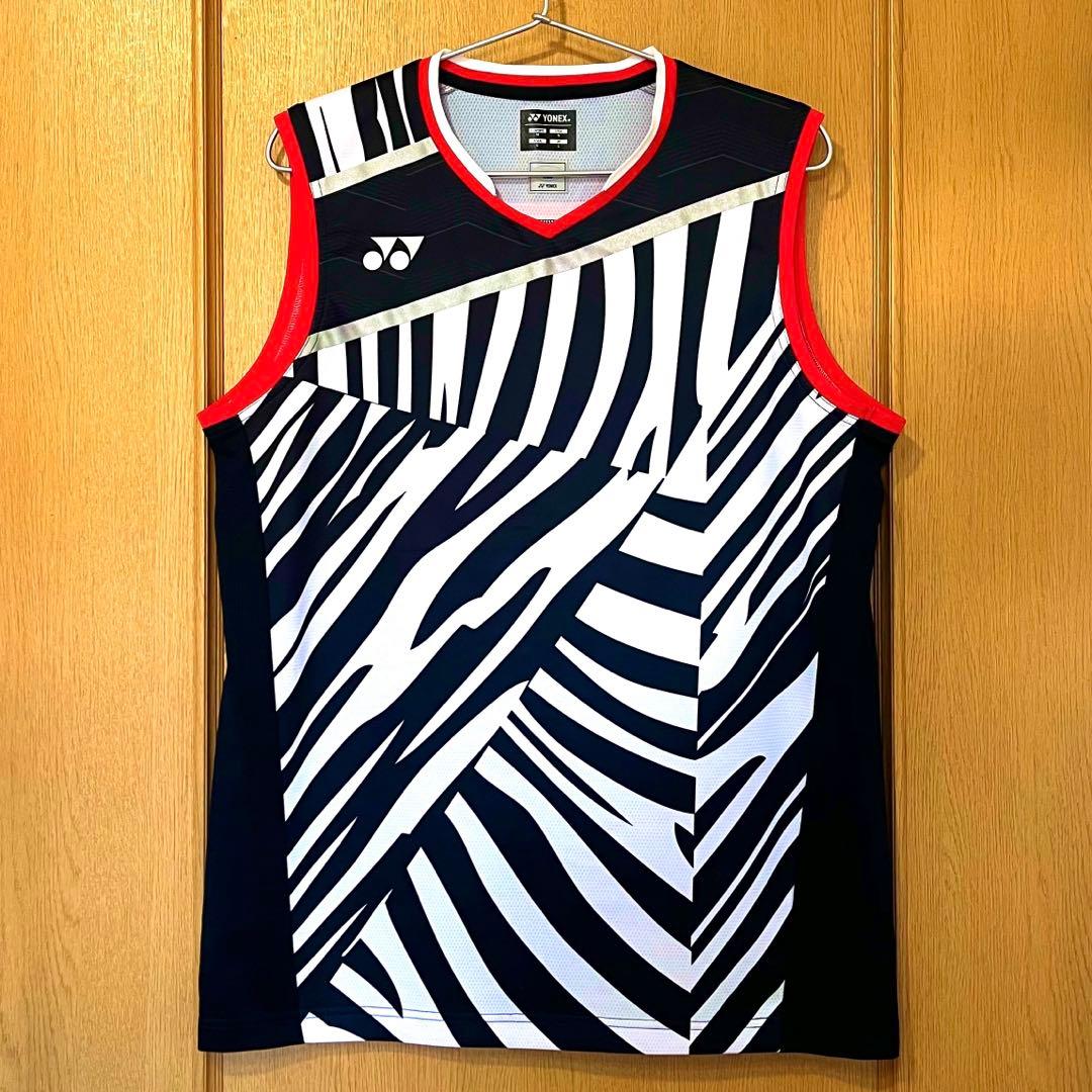 【超美品】 YONEX ゲームシャツ 10397 ユニL ノースリーブ 超希少