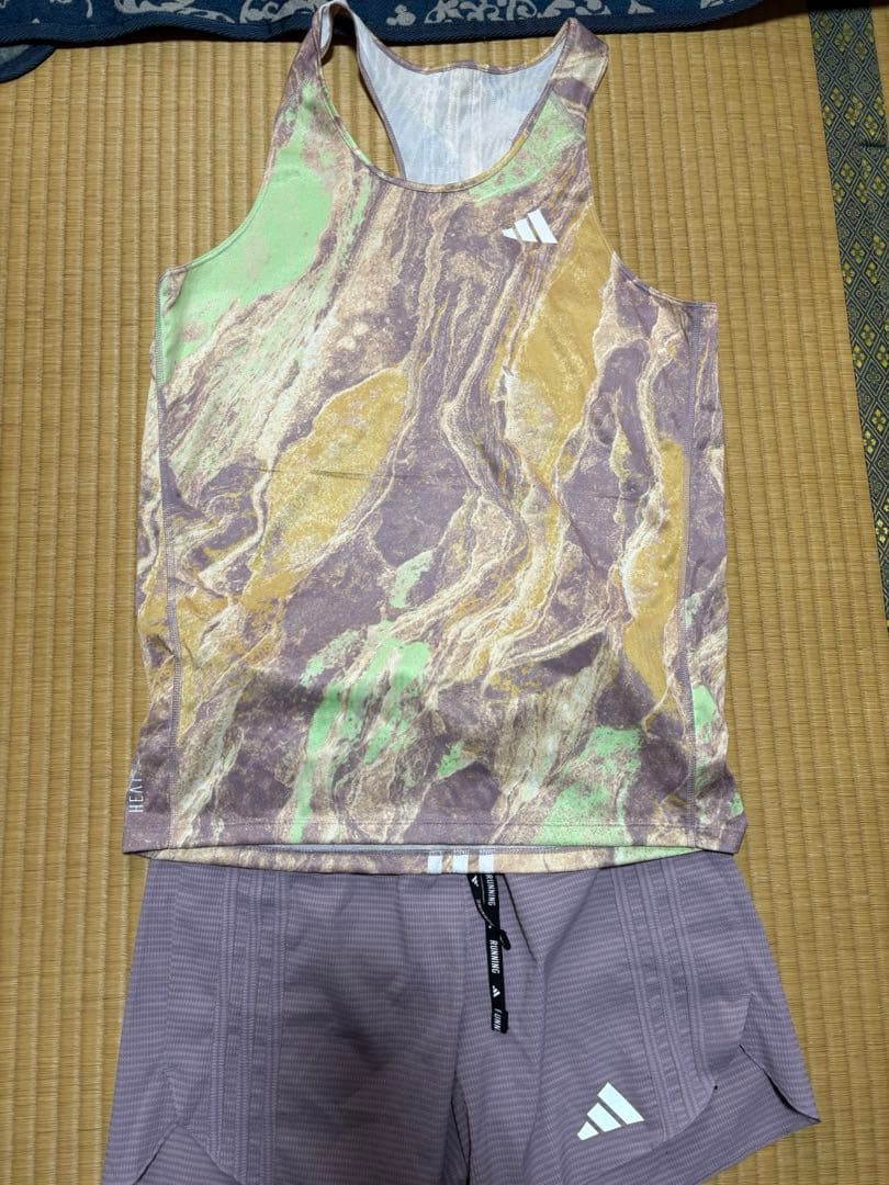 adidas アディゼロ　ランニングウェア　アディオスプロ4 タクミセン