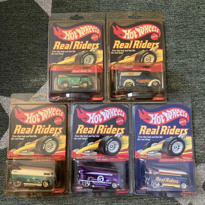 ホットウィール Real Riders 5台set