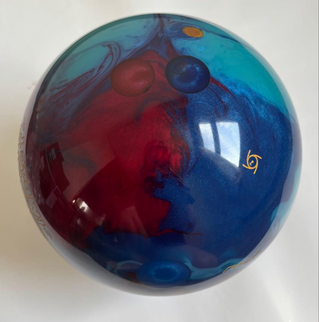 コードインパクト ストーム ボウリングボール 15ポンド プラグ済