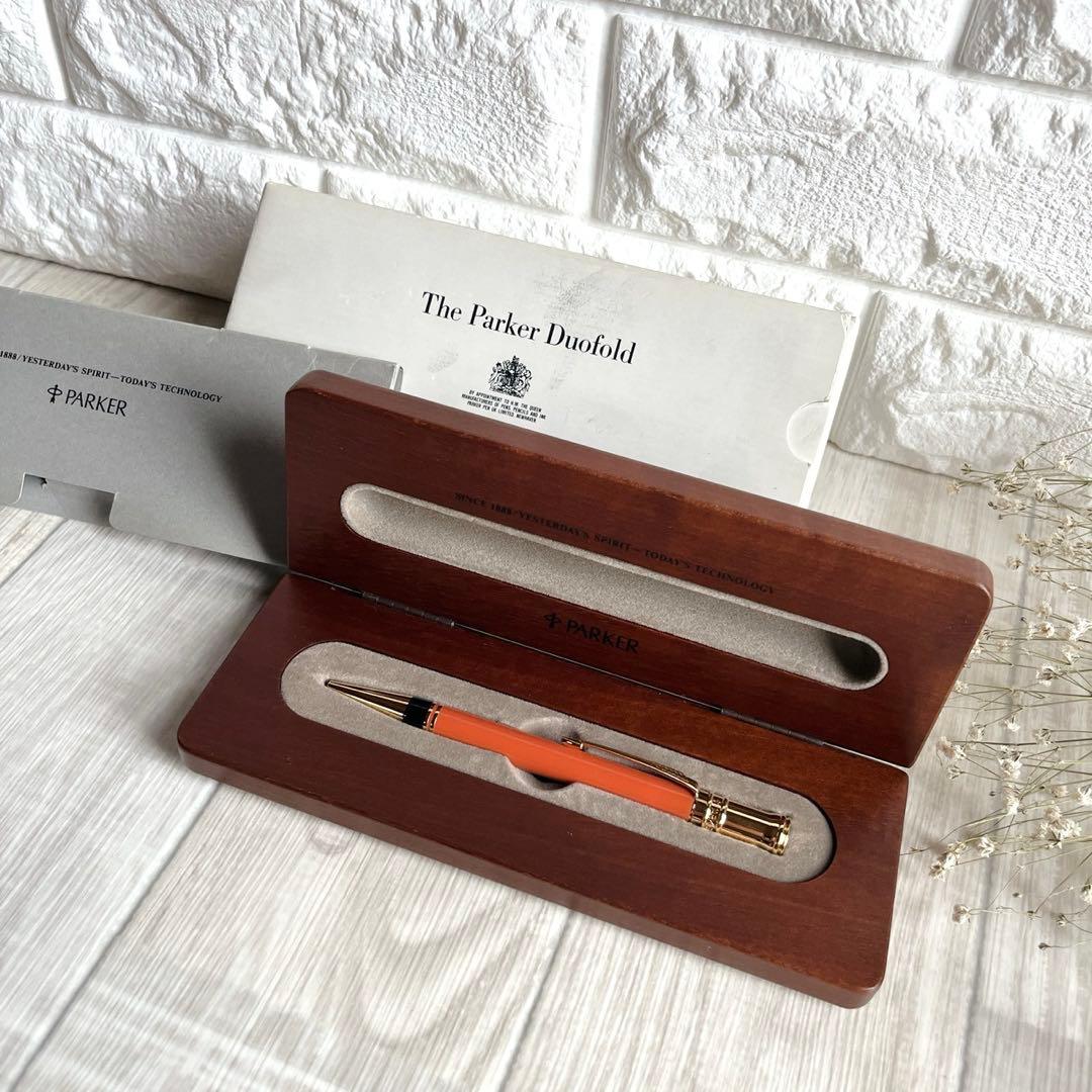 極美品 パーカーデュオフォールド BP付属有 ボールペン