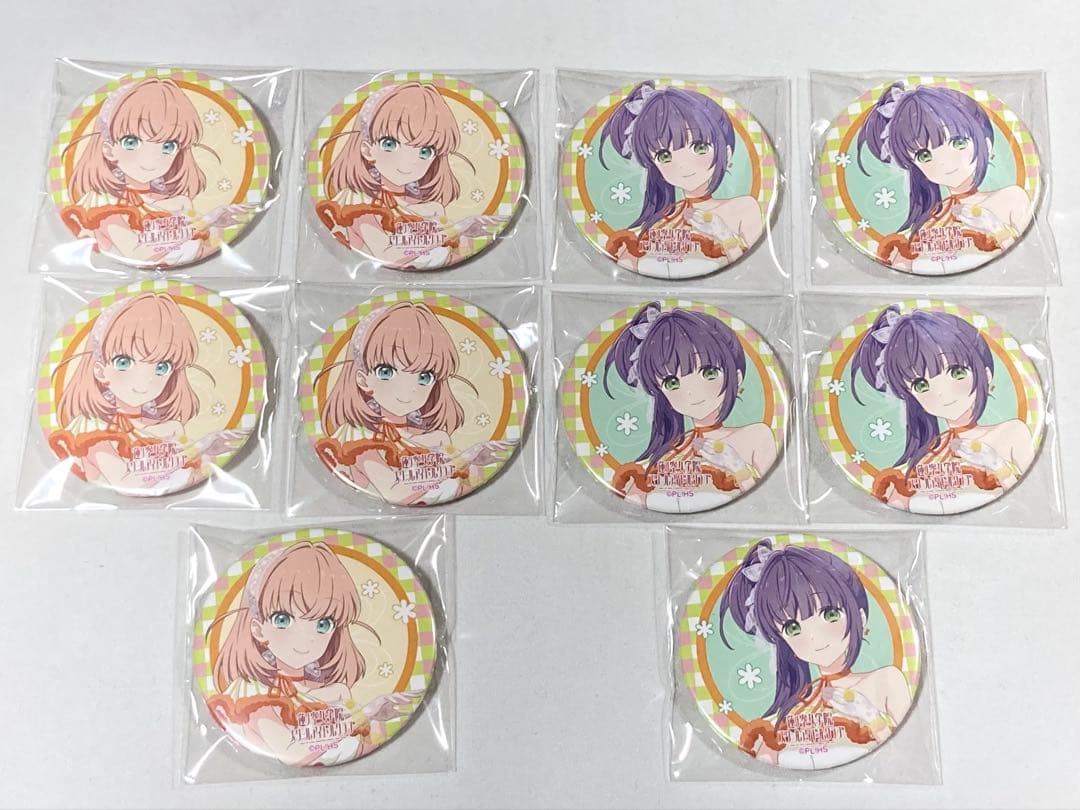 ラブライブ 蓮ノ空 缶バッジ 水彩世界 日野下花帆 乙宗梢