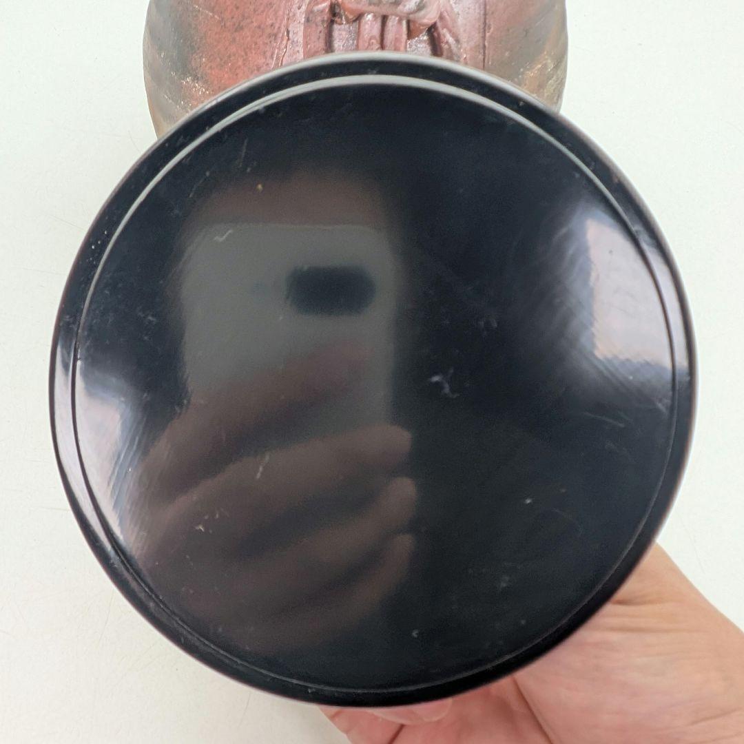 後藤岳水 備前焼 砂金袋型水指 共箱合布栞 水差 抹茶道具 茶器 食器 容器