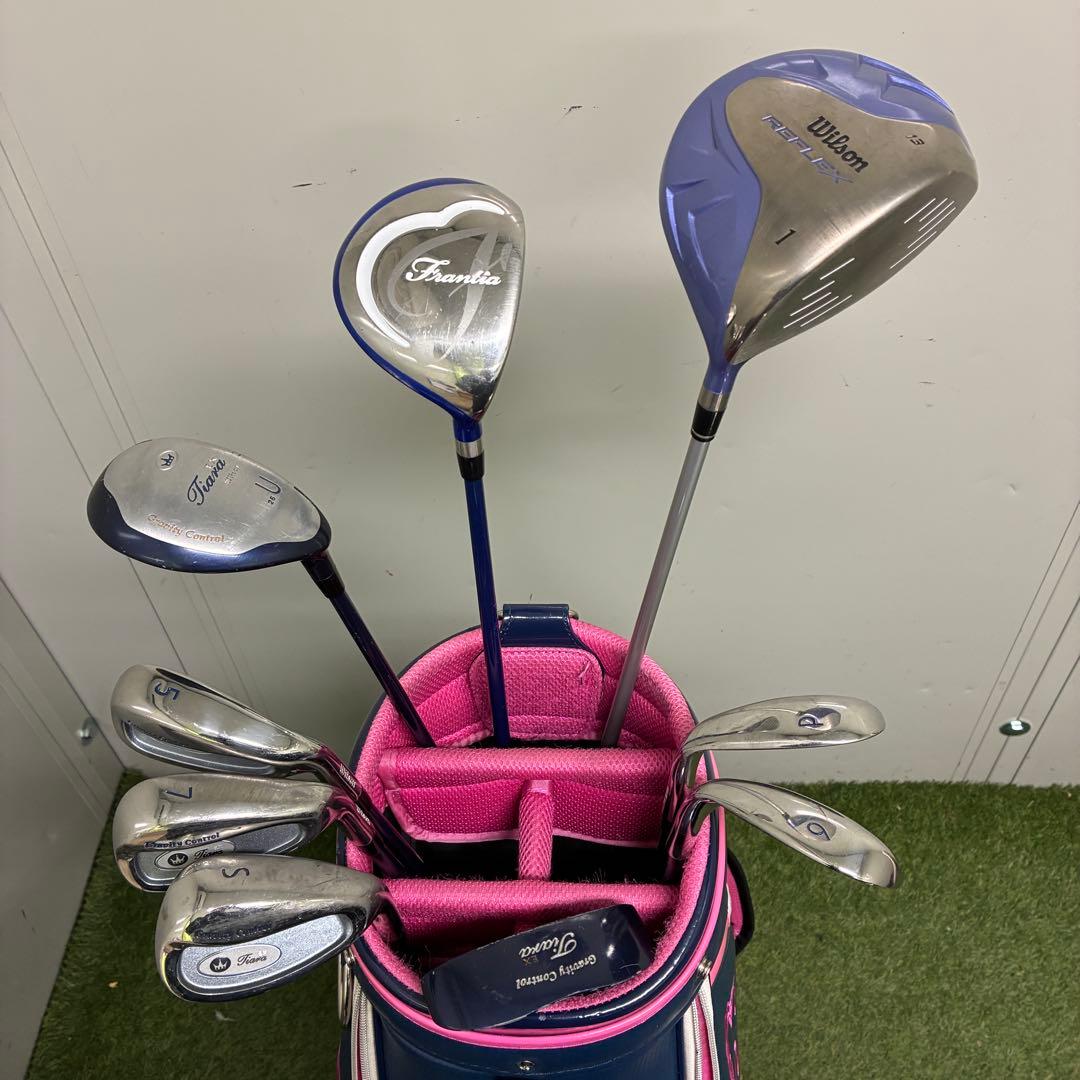レディースゴルフクラブセット【ADMIRAL】【Wilson】