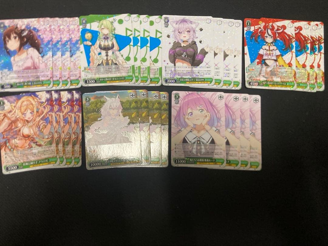 ホロライブ　8電源デッキ　RR & R 4コン