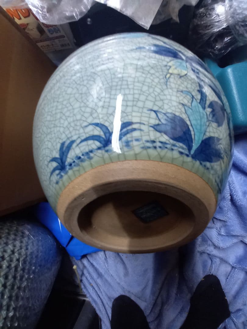 タイムセール伊万里鍋島焼き　綺麗な花瓶