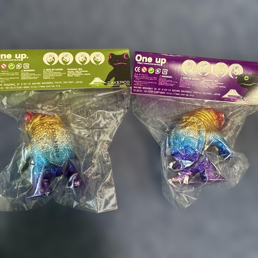 oneUP タケピコ　カメンゴ　ケロンガ　後藤彩色所