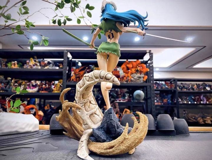 BLEACH 黒衣少年図 ネリエル 1/8ガレージキット ガレキ スタチュー⑧