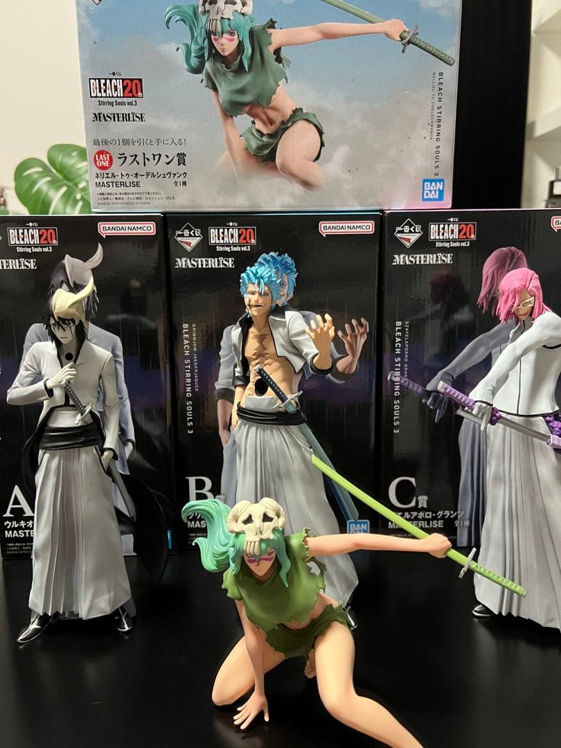 BLEACH MASTERLISE フィギュアセット