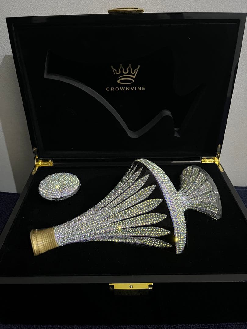 K9 クリスタルデキャンタ トラディション スタイル ブランデー　シルバー